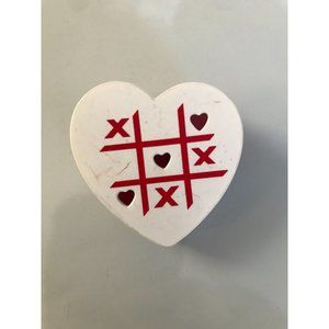 Vintage 1989 Hallmark Pin pinback button valentines day  Light up Heart Tic Tack